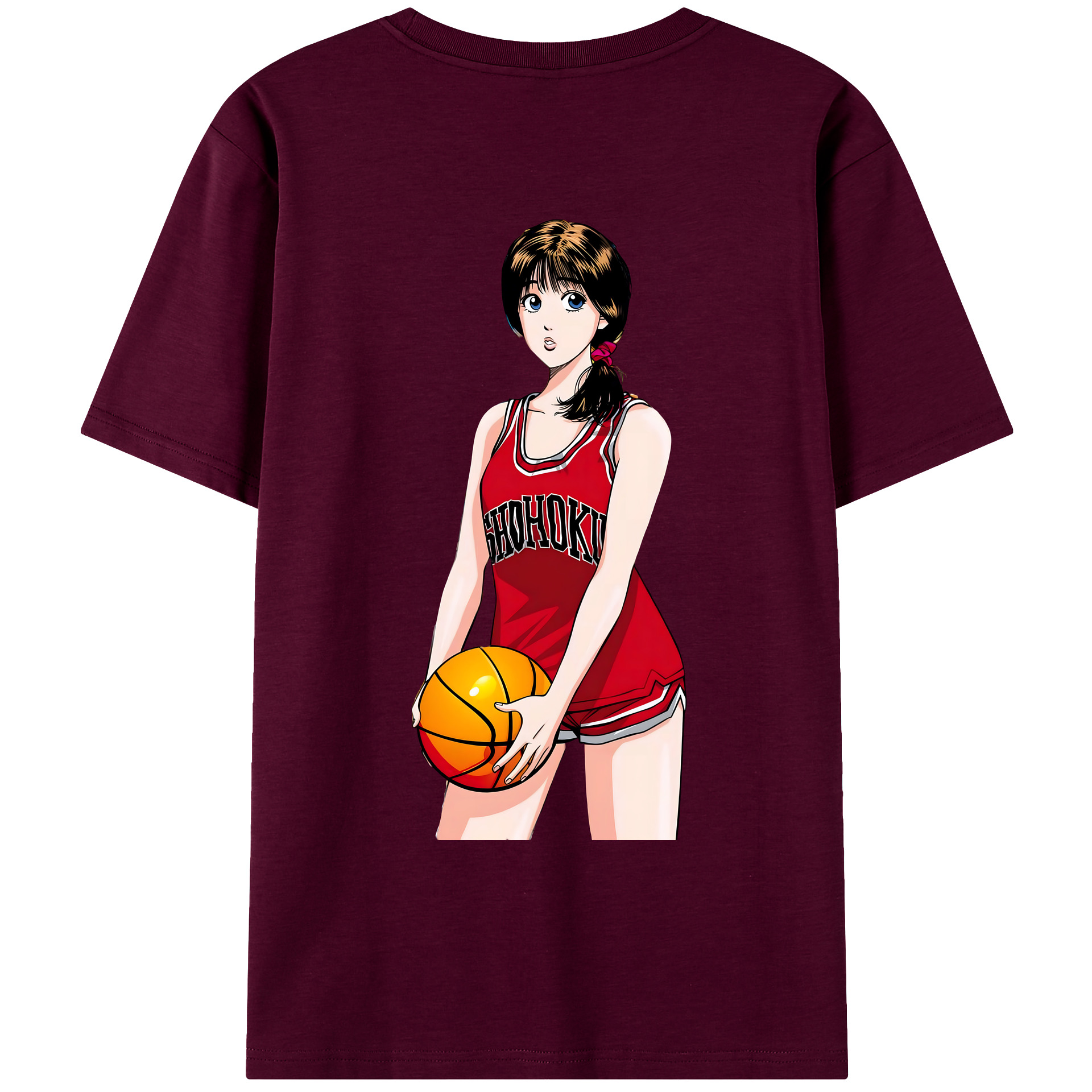 （画像用） SLAM DUNK／スラムダンク レディース半袖Tシャツ(バックプリント)